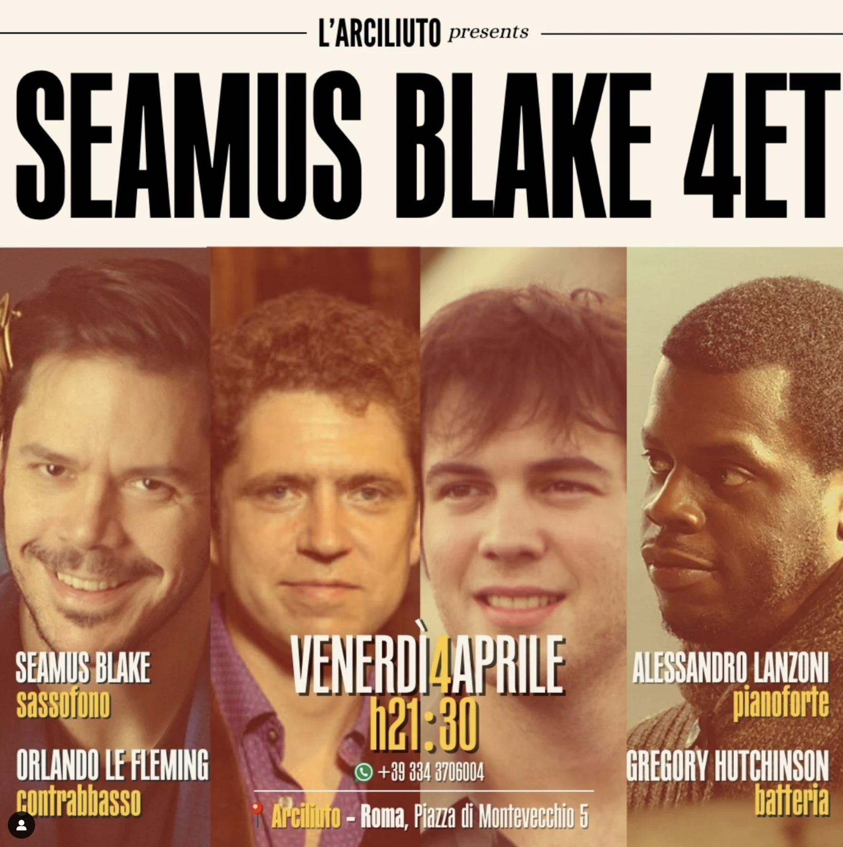 Seamus Blake Quartet