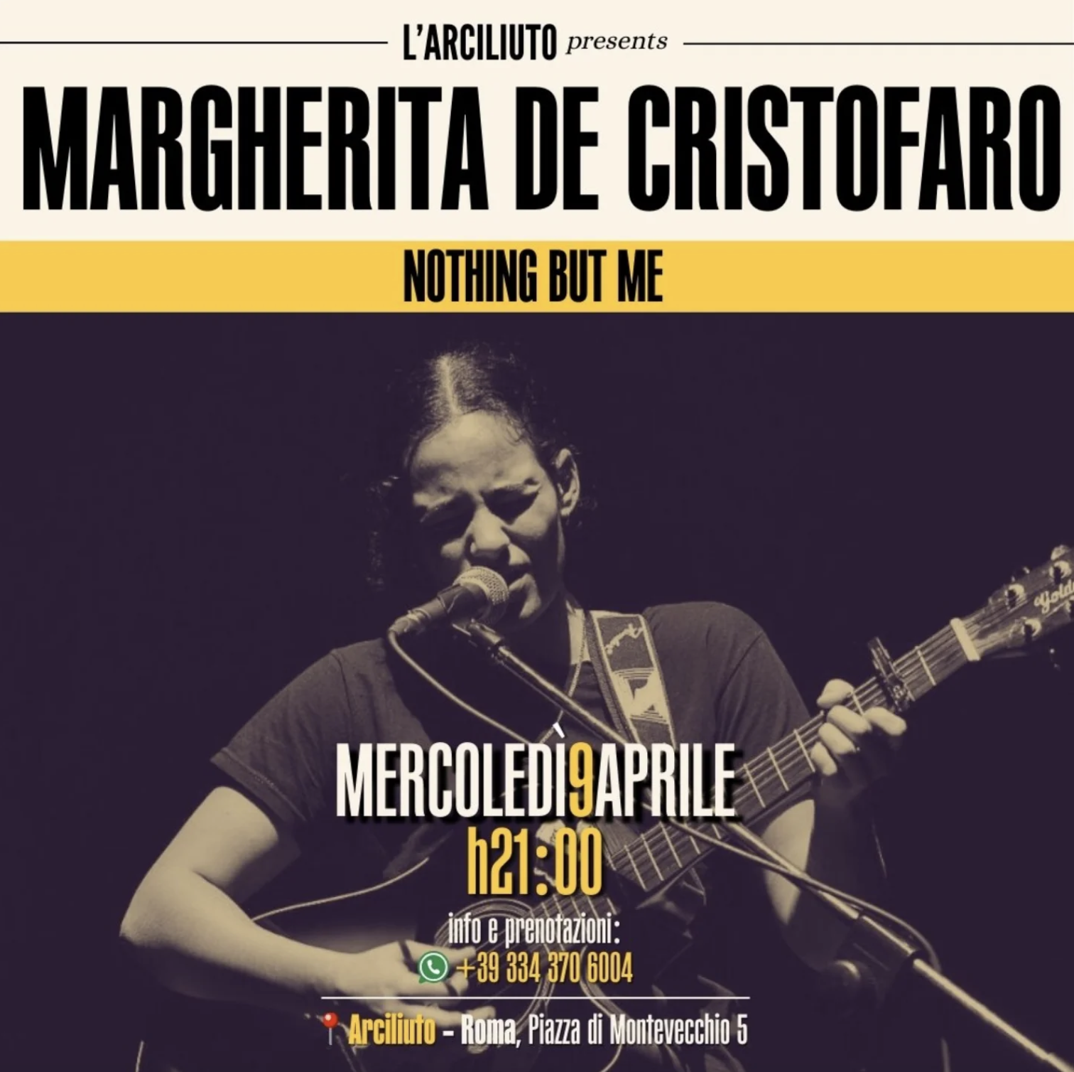 Margherita De Cristofaro – Nothing But Me